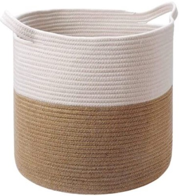 AMAYRA ENTERPRISES 58 L Multicolor Laundry Basket(Jute)