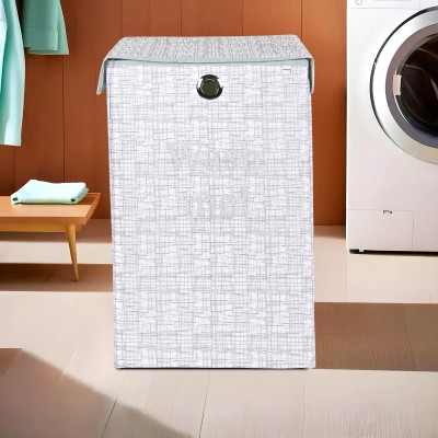 HOMESTIC 75 L Grey Laundry Basket(Cotton)