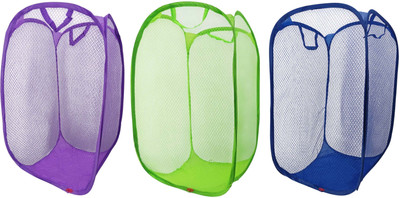 Kitchwish 45 L Multicolor Laundry Bag(Nylon)