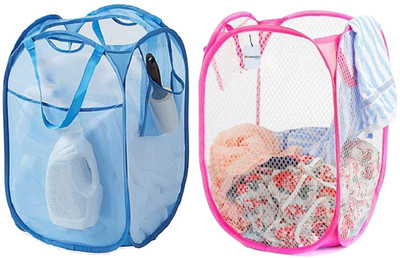 HOMESTIC by Kuber Industries 50 L Multicolor Laundry Basket(Nylon)