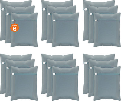 KUBER INDUSTRIES 2 L Grey Laundry Bag(Polyester)