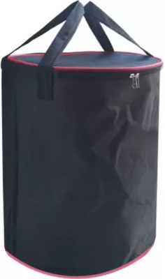 whitekrafts 45 L Black Laundry Bag(Non Woven)