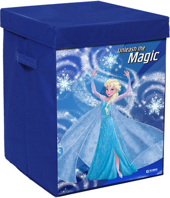 KUBER INDUSTRIES 60 L Blue Laundry Basket(Non-Woven)