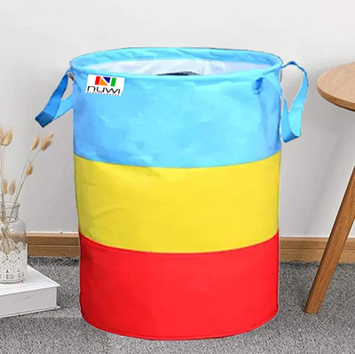 Waji Va 45 L Multicolor Laundry Bag(Non Woven)