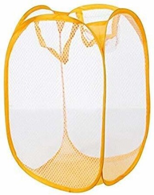 KUBER INDUSTRIES 20 L Yellow Laundry Bag(Nylon)