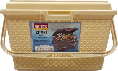 Aristo 2 L Beige Laundry Basket(Plastic)