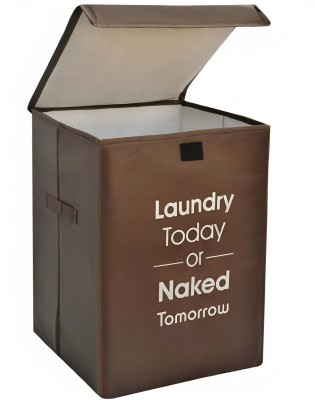 infinity craft 75 L Brown Laundry Basket(Non Woven)