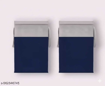 Nishan 45 L Blue Laundry Basket(Non Woven)