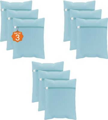 KUBER INDUSTRIES 2 L Blue Laundry Bag(Polyester)