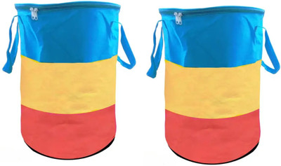 JoyeCrafts 50 L Multicolor Laundry Bag(Non Woven)