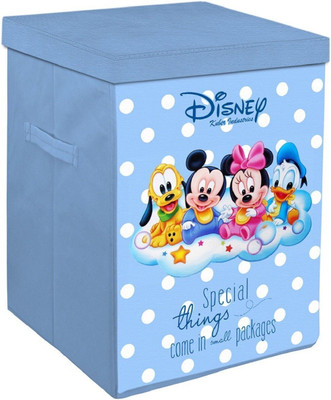 KUBER INDUSTRIES 45 L Blue Laundry Basket(Non Woven)