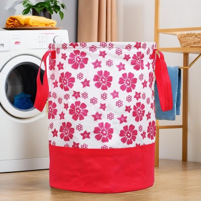 KUBER INDUSTRIES 45 L Pink Laundry Bag(Cotton)