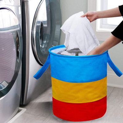 Waji Va 45 L Multicolor Laundry Bag(Non Woven)