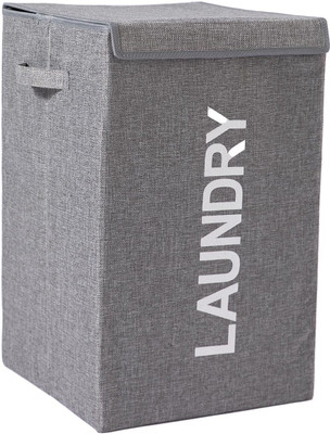 QUAIL 75 L Grey Laundry Basket(Non-Woven)