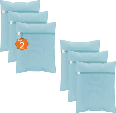 KUBER INDUSTRIES 2 L Blue Laundry Bag(Polyester)