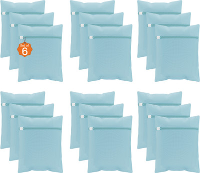 KUBER INDUSTRIES 2 L Blue Laundry Bag(Polyester)