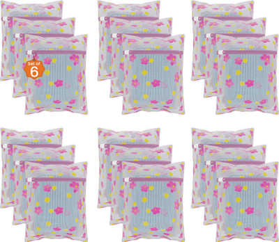 KUBER INDUSTRIES 2 L Pink Laundry Bag(Polyester)