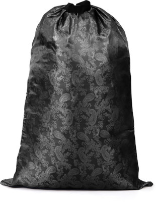 RANDOM STRIPE 200 L Black Laundry Bag(Polyester)