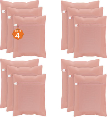 KUBER INDUSTRIES 2 L Peach Laundry Bag(Polyester)