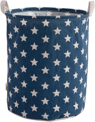 HOKiPO 43 L Blue Laundry Basket(Cotton)