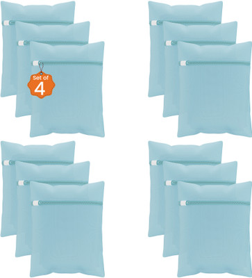 KUBER INDUSTRIES 2 L Blue Laundry Bag(Polyester)