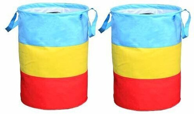 Waji Va 45 L Multicolor Laundry Bag(Non Woven)