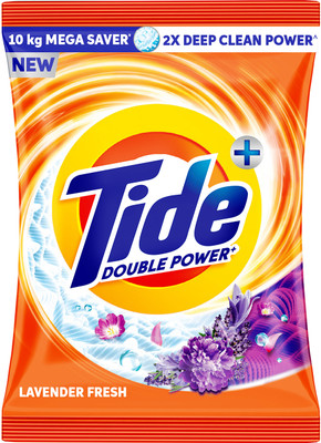 Tide Plus Detergent Washing Powder Lavender(10 kg)