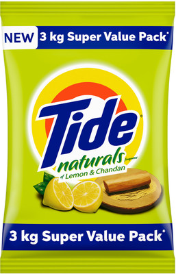 Tide Naturals Lemon and Chandan Detergent Powder Detergent Powder(3 kg)
