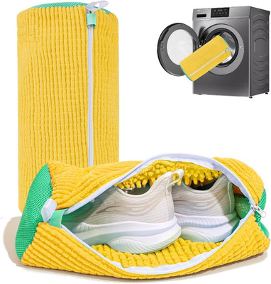 KULDEVI SALES 5 L Yellow Laundry Bag(Polyester)