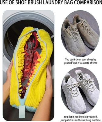 SHOPOGENIX Shoe washing machine bag Laundry shoe bag Shoe Lace(Multi Color Set of 1)
