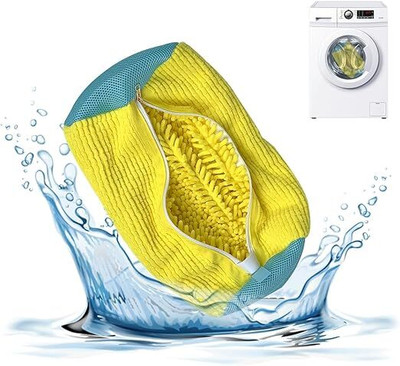 kankinmart Shoe washing machine bag, Laundry bag for shoes washer and dryer Laundry Trolley(Multicolor) deal from flipkart kankinmart Shoe washing machine bag, Laundry bag for shoes washer and dryer Laundry Trolley(Multicolor) deal from flipkart