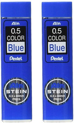 PENTEL Mechanical Pencil Lead, Ain Stein, 0.5mm, C275 BL (PACK OF 2) Lead Pointer(For Lead Size 0.5 mm)