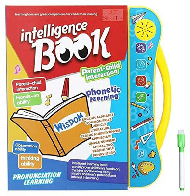 AASTHA IMAGINE Education Device |Children's Preschool Books |E Learning Book(Multicolor)