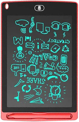 Willard 12 Inch LCD Writing Tab Drawing Board Doodle Board LCD Writing Slate for kid(Red, Black)
