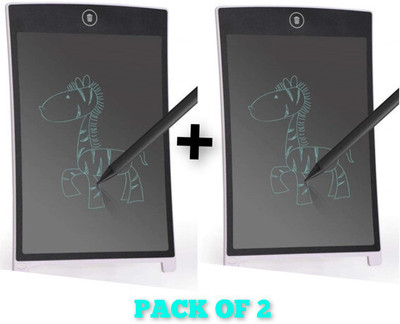 SBE LCD Writing Board, Writing Tablet PACK OF 2(Black)