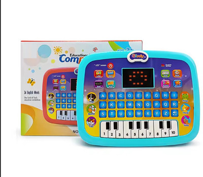 KAMMATESWARA Laptop for KidsTablet Computer Plus Piano with led Screen(Multicolor)