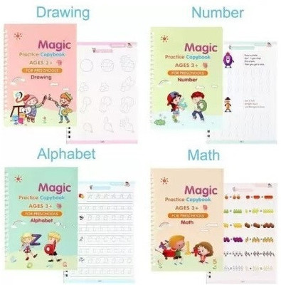 Labhimpex New-Magic Book: Shape and Logic Play Pro(Multicolor)