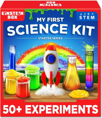 Einstein Box My First Science Starter Kit for 4 to 8-Year-Old Boys & Girls |(Multicolor)