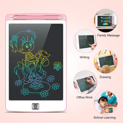 ARVANA LCD Writing Graphics Tablet Electronic Paperless Drawing Digital LCD Board Pad(Pink)