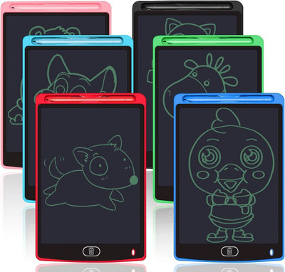 ParshvGroups Rewritable LCD Writing Pad with screen 21.5 (8.5Inch)(Multicolor)