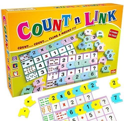 zokato Count and Link Number Game Counting and Matching(Multicolor)