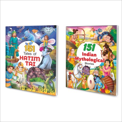 151 Tales Of Hatimtai, 151 Indian Mythological Stories | Set Of 2 Story Books(Paperback, Manoj Publications Editorial Board)