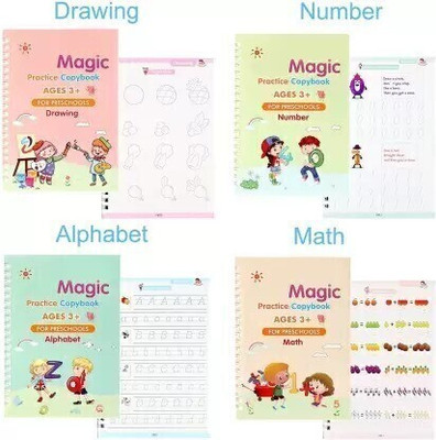 VOXEL Top: Explore Reusable Magic Book – Practice Letters with Ease 🪄-172-AA-2272(Multicolor)