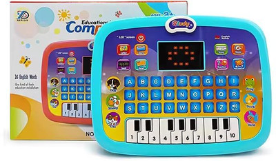 APEROL DESIGN Educational Learning Kids Laptop Tablet Computer with Piano led Screen Music(Multicolor)