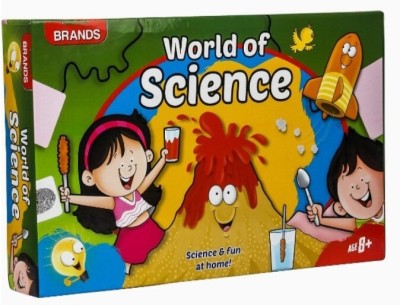 PlayCraft World of Science Kit for Junior Scientists, Educational STEM Toy for Kids Age 8+(Multicolor)