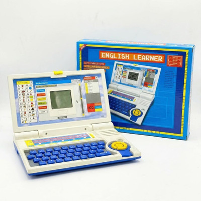 Hasper Tex English Learner Educational Notebook / Laptop Toys For Kids(Multicolor)