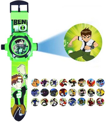 Trade Globe BEN 10 AUTOMATIC PROJECTOR 24 images - Best Digital Toy Watch for Boys(Multicolor)