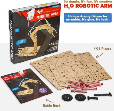 zokato H2O Robotic Arm | DIY Fun with Learn Construction Based Activity Game(Multicolor)