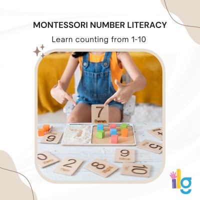 ilearnngrow Montessori Number Literacy(Multicolor)