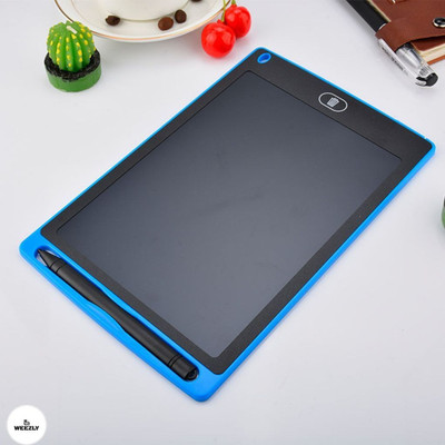 weezly 8.5 inch LCD Writing Pad for Kids E Writer Notepad Board LCD Writing Tablet Gift(Blue)